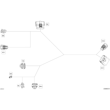 08- Electric - Steering Wiring Harness - 278004179