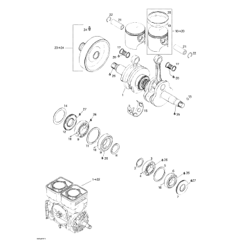 01- Crankshaft And Pistons