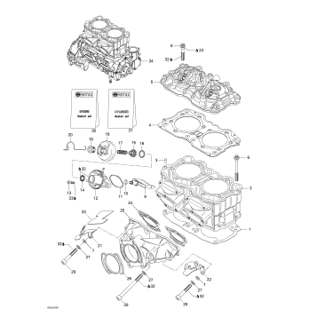 01- Cylinder, Exhaust Manifold