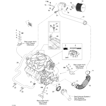 01- Engine And Air Intake Silencer