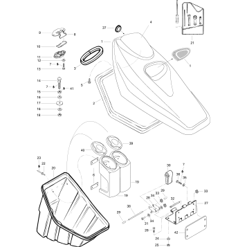 09- Front Storage Compartment GTI