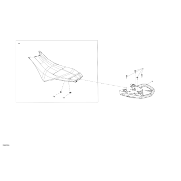 07- Body - Seat - Dazzling Blue