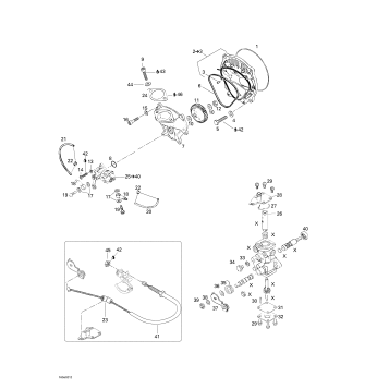 02- Oil Injection System, Oil Pump, Rotary Valve