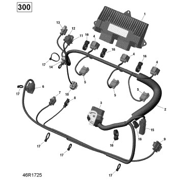 10- Engine Harness - 300
