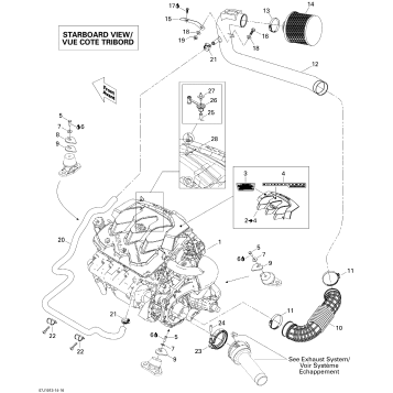 01- Engine And Air Intake Silencer