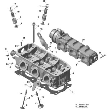 01- Cylinder Head And Exhaust Manifold