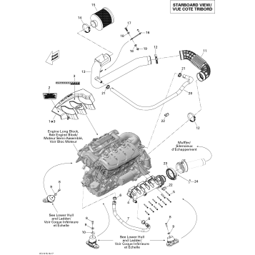 01- Engine And Air Intake Silencer
