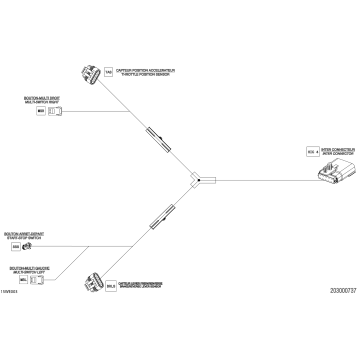 08- ELECTRIC - Handlebar Wiring Harness - 278004203