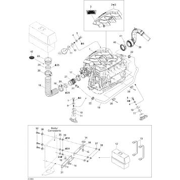 01- Engine And Air Intake Silencer