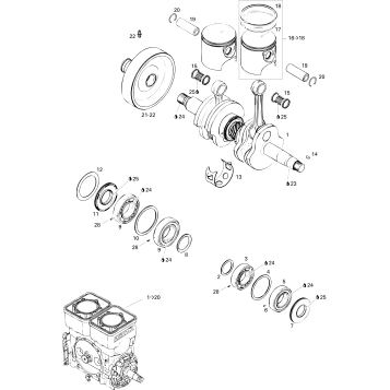 01- Crankshaft And Pistons