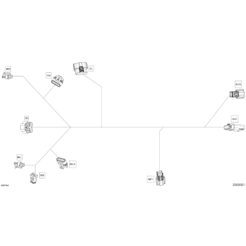 08- Electric - Steering Wiring Harness - 278004578