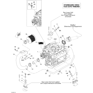 01- Engine And Air Intake Silencer