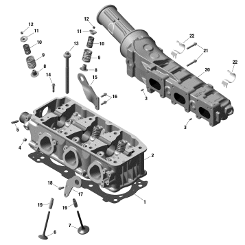 01- ROTAX - Cylinder Head