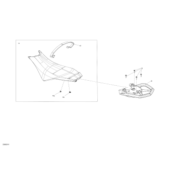 07- Body - Seat - Manta Green