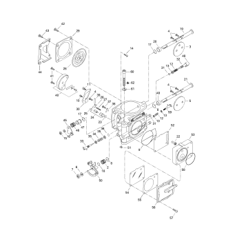 02- Carburetor (single, Mikuni)