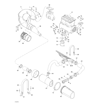 01- Engine Support And Muffler