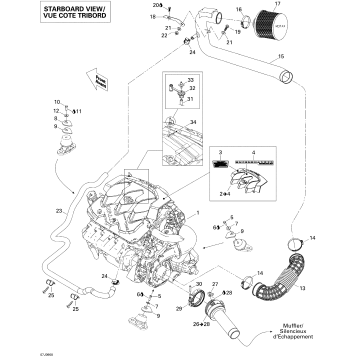 01- Engine And Air Intake Silencer