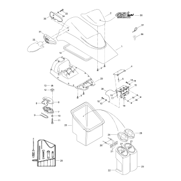 09- Front Storage Compartment