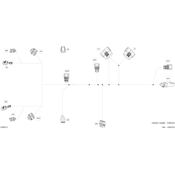 08- Electric - Steering Wiring Harness - 278004344