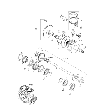 01- Crankshaft And Pistons