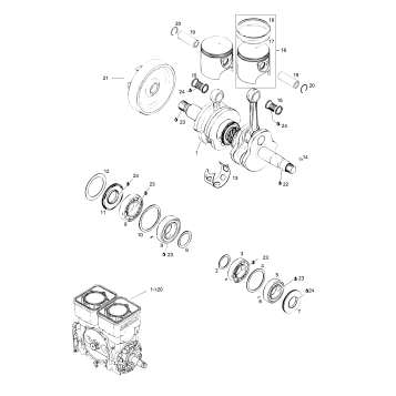 01- Crankshaft And Pistons
