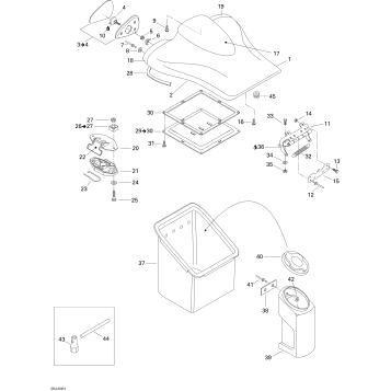 09- Front Storage Compartment