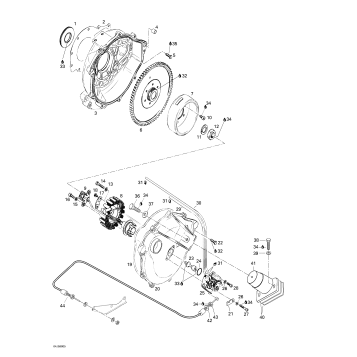 03- Magneto, Oil Pump