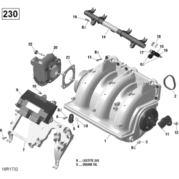 02- Air Intake Manifold And Throttle Body - 230