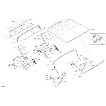 09- CANVAS - Double Bimini Top