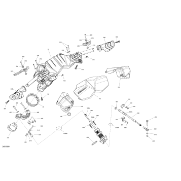 07- Steering Spark - 900 HO ACE - Except Trixx