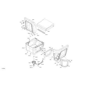 07- FURNITURE - Seat Corner Backrest (RH)