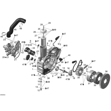 03- PTO Cover And Magneto