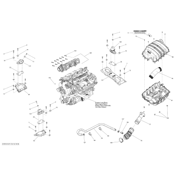 01- Engine And Air Intake Silencer
