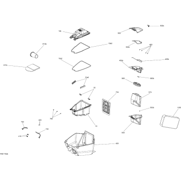 09- Storage Compartments - Model without Suspension
