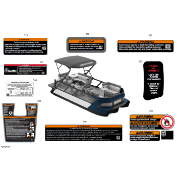 03- DECALS - Warning Decals - 21ft - Asia Pacific