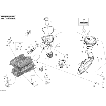 01- Engine And Air Intake Silencer