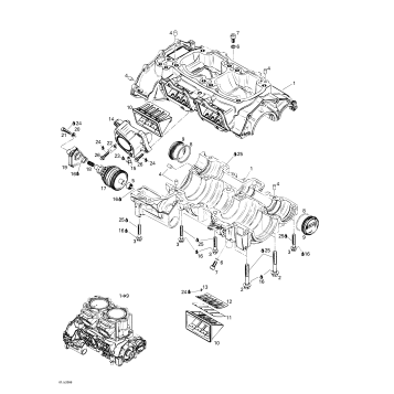 01- Crankcase And Reed Valve