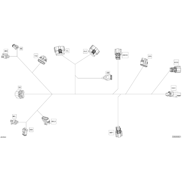 08- Electric - Steering Wiring Harness - 278004549