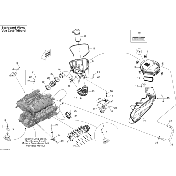 01- Engine And Air Intake Silencer