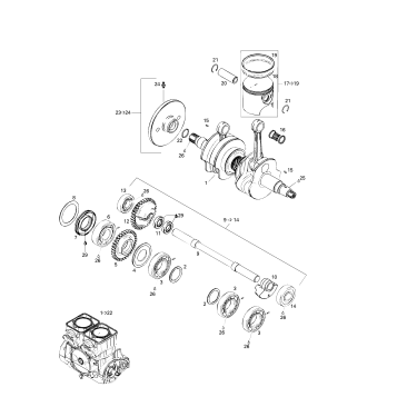 01- Crankshaft And Pistons