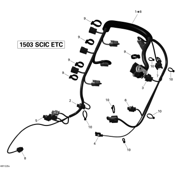 10- Engine Harness 1_Sea-Doo
