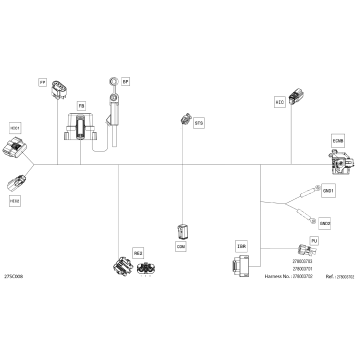 02- Electric - Main Harness - 278003701 - Model With IBR