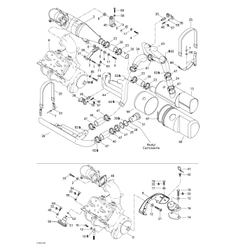 01- Engine Support And Muffler