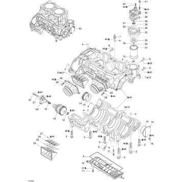 01- Crankcase And Reed Valve