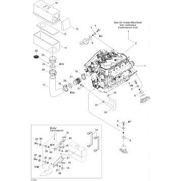 01- Engine Support And Air Intake