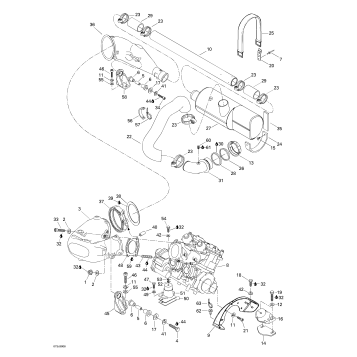 01- Engine Support And Muffler