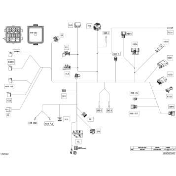 08- ELECTRIC - Console Wiring Harness - 278004698
