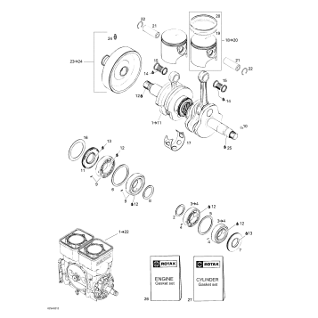 01- Crankshaft And Pistons