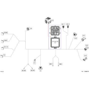 02- MECHANICS - Console Wiring Harness - 278004135