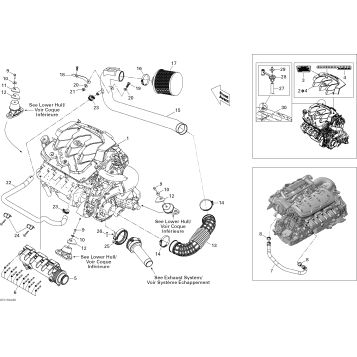01- Engine And Air Intake Silencer